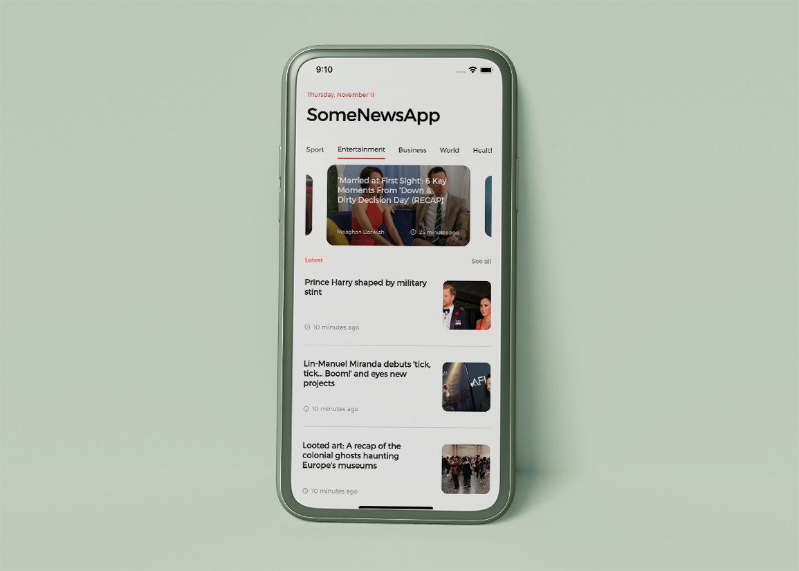 some news app